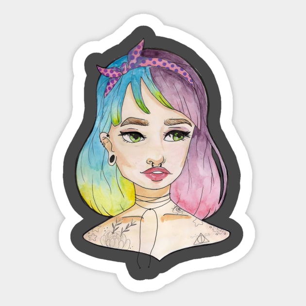 Lilith Sticker by KaiHodge